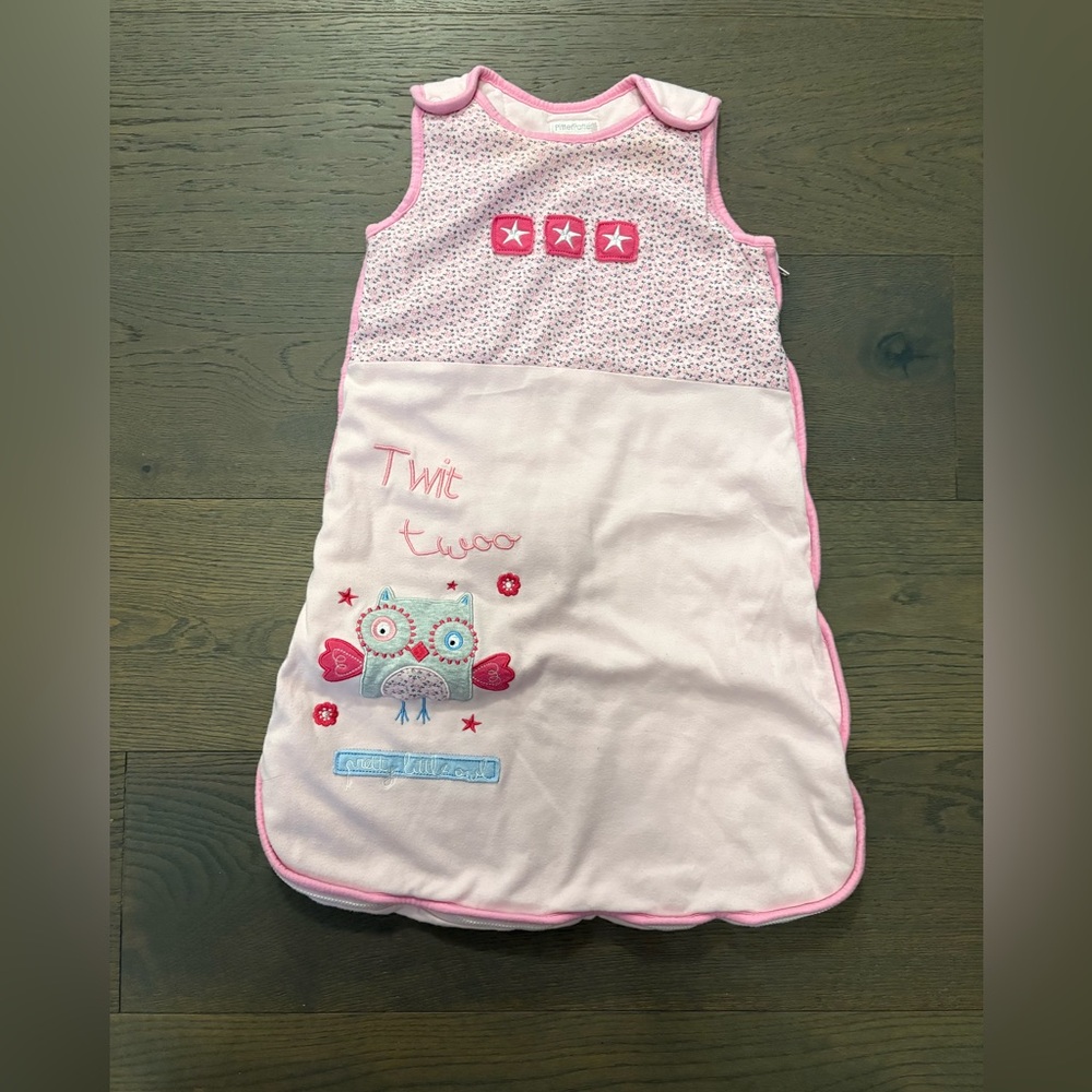 Pitter patter Baby sleep sack 6/12M EUC 2.5TOG ret $98usd